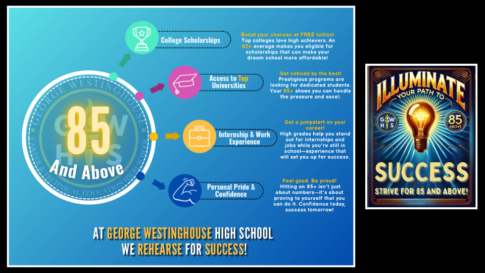 85 and above campaign flyer